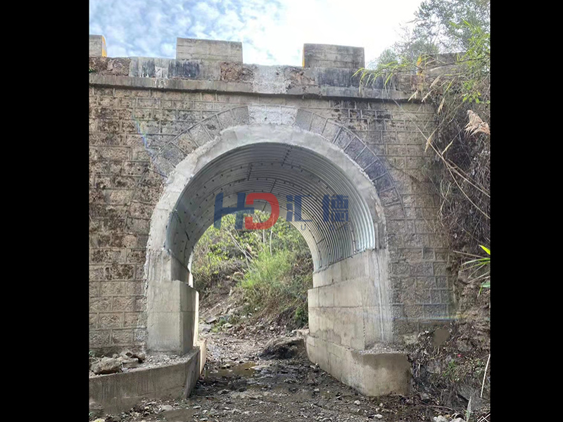 云南普洱木金塔桥洞加固5